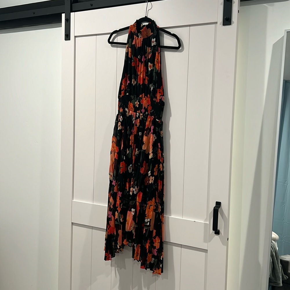 Floral Midi-Dress, Originally Purchased from Hemline Boutique in Houston